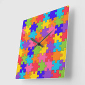 Horloge Carrée Puzzle Puzzle Puzzle Puzzle (Angle)