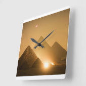 Horloge Carrée Pyramides de Giza Wanduhren (Angle)