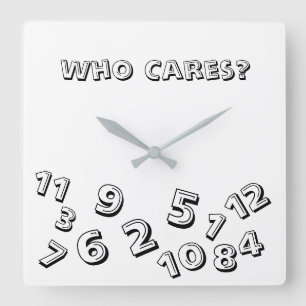 Horloge Carrée Qui soin au sujet de l'horloge de carré de temps