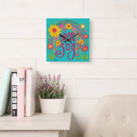 Rainbow Choose Joy Cute Branché Turquoise Inspiriv