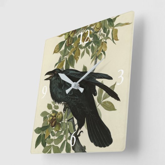 Horloge Carrée Raven (Angle)