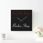 Horloge Carrée RaZoR Kingz Barber Shop (Maison)