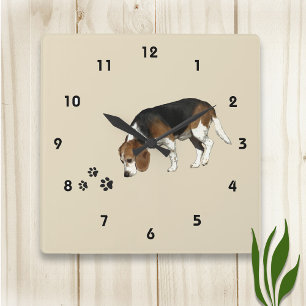 Horloge Carrée Redneck Wall Clock