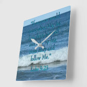 Horloge Carrée Refuser (Angle)