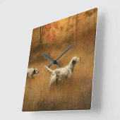 Horloge Carrée Réglage en champ par Percival Leonard Rosseau (Angle)