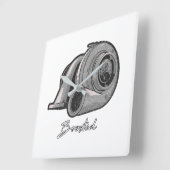 Horloge Carrée Réglage Turbo Boosted (Angle)