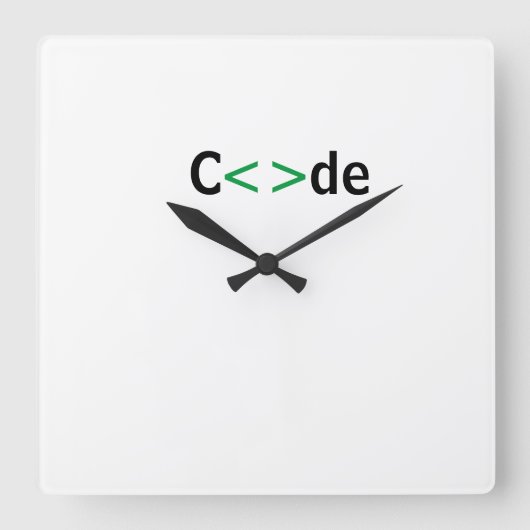 Horloge Carrée Reloj c<>de (Recto)