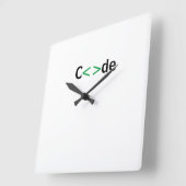 Horloge Carrée Reloj c<>de (Angle)