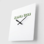 Horloge Carrée Reloj Père Noël Cruz (Angle)