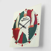 HORLOGE CARRÉE RESTAURANT CHEF CUISINE NOURRITURE, RESTAURANT (Angle)