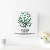 Horloge Carrée Restaurant Crabapple, Skokie, IL (Maison)