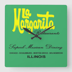 Horloge Carrée Restaurants La Margarita de l'Illinois