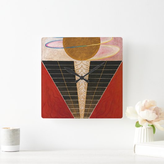 Horloge Carrée Retable, Groupe X, No.2 par Hilma af Klint (Maison)