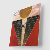 Horloge Carrée Retable, Groupe X, No.2 par Hilma af Klint (Angle)