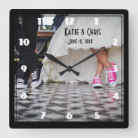 Retro Style Mariage Couple