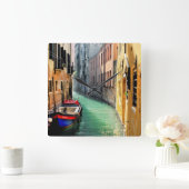 Horloge Carrée RÊVE DE L'Horloge Mur À VENISE (Maison)