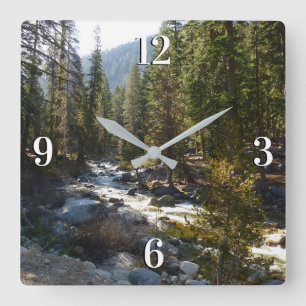 Horloge Carrée Rivière Kaweah dans le parc national de Sequoia