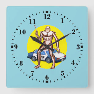 Horloge Carrée Robocop