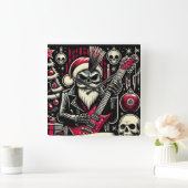 Horloge Carrée Rocker père xmas (Maison)