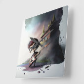 Horloge Carrée Rocking (Angle)