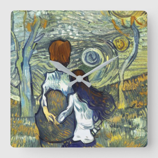 HORLOGE CARRÉE ROMANCE (Recto)