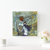 HORLOGE CARRÉE ROMANCE (Maison)