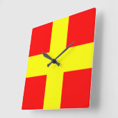 HORLOGE CARRÉE ROMÉO (Angle)