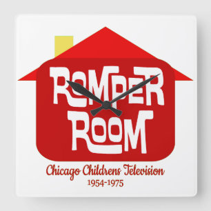 Horloge Carrée Romper Room - Chicago, Illinois