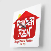 Horloge Carrée Romper Room - Chicago, Illinois (Angle)