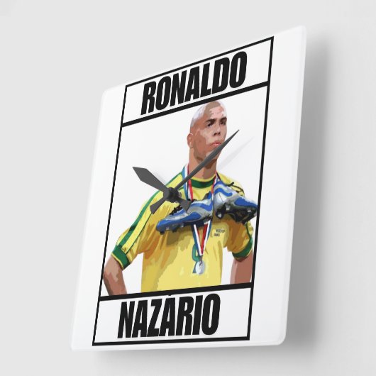 Horloge Carrée Ronaldo (Angle)