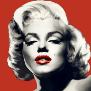 Posters Affiches Toiles Marilyn Monroe Zazzle Be