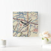 Horloge Carrée Route 66 Winslow Arizona (Maison)