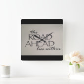 Horloge Carrée route à suivre (Maison)