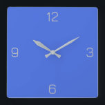 Horloge Carrée Royal Blue 4169E1 Color - Ajouter une option de no<br><div class="desc">Une image PNG pleine échelle basée sur le code HEX (triplet hexadécimal à six chiffres) montré. Utilisez ce code pour mélanger, mettre en correspondance et customiser tout autre élément pour l'accompagner ou pour l'ajouter à d'autres collections. Les codes hexadécimaux peuvent être utilisés pour customiser la plupart des couleurs de texte...</div>
