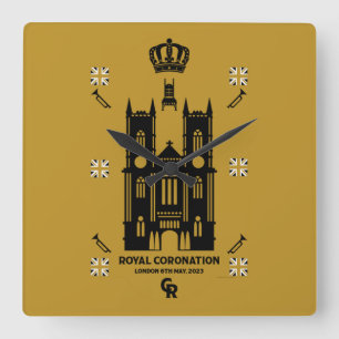Horloge Carrée Royal Coronation Abbaye de Westminster