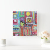 Horloge Carrée Rush Hour Wall Clock (Maison)