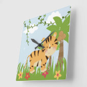 Horloge Carrée Safari (Angle)