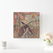 Horloge Carrée Saint François de Sales Evêque de Genève (Maison)