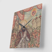 Horloge Carrée Saint François de Sales Evêque de Genève (Angle)