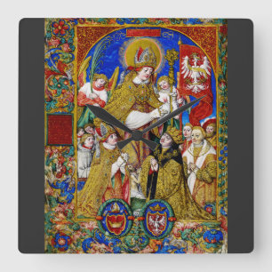 Horloge Carrée Saint Stanislas évêque et martyr