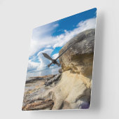 Horloge Carrée Salish Sea Thunderhead Nanaimo BC (Angle)