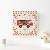 Horloge Carrée Salle des pompiers (Maison)