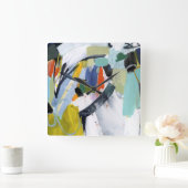 Horloge Carrée Salon de Scarborough - Abstrait (Maison)