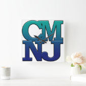 Horloge Carrée Salutations de Cape May, New Jersey (Maison)