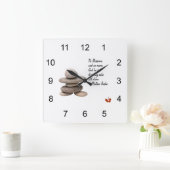 Horloge Carrée Samurai (Maison)