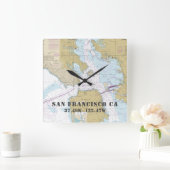 Horloge Carrée San Francisco CA (Maison)