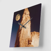 Horloge Carrée Sandstone Pinacle (Angle)