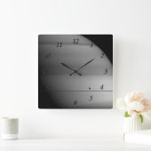 Horloge Carrée Saturne (Maison)