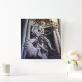 Horloge Carrée Scène grecque/romaine héroïque (Maison)