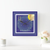 Horloge Carrée Schumellins 21 matg fin 21h (Maison)